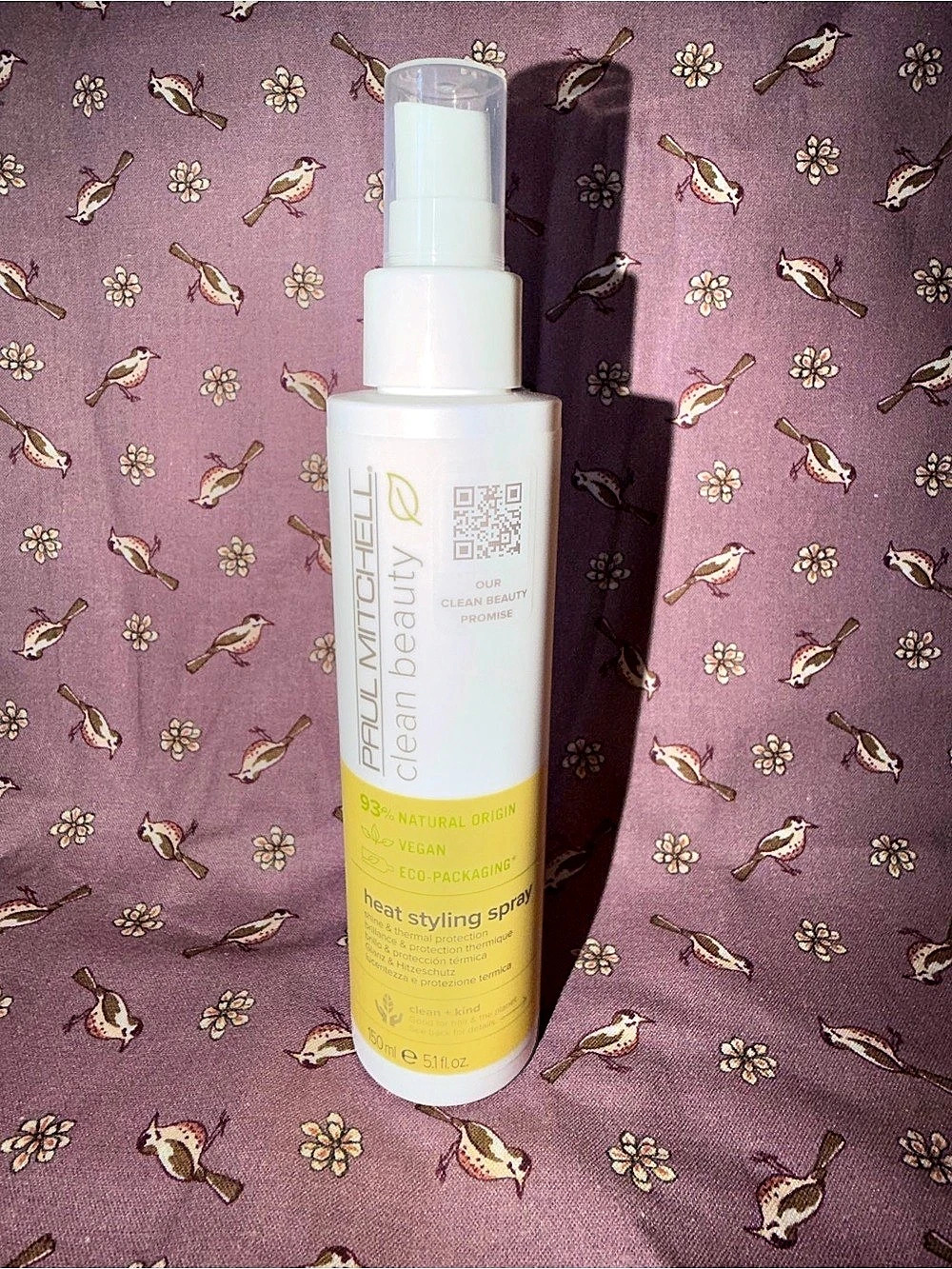 NEW - Paul Mitchell Clean Beauty Heat Styling Spray